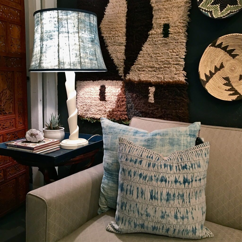 Make Your Lampshades A Part Of Interior Design House Cindy Indigo Lampshade