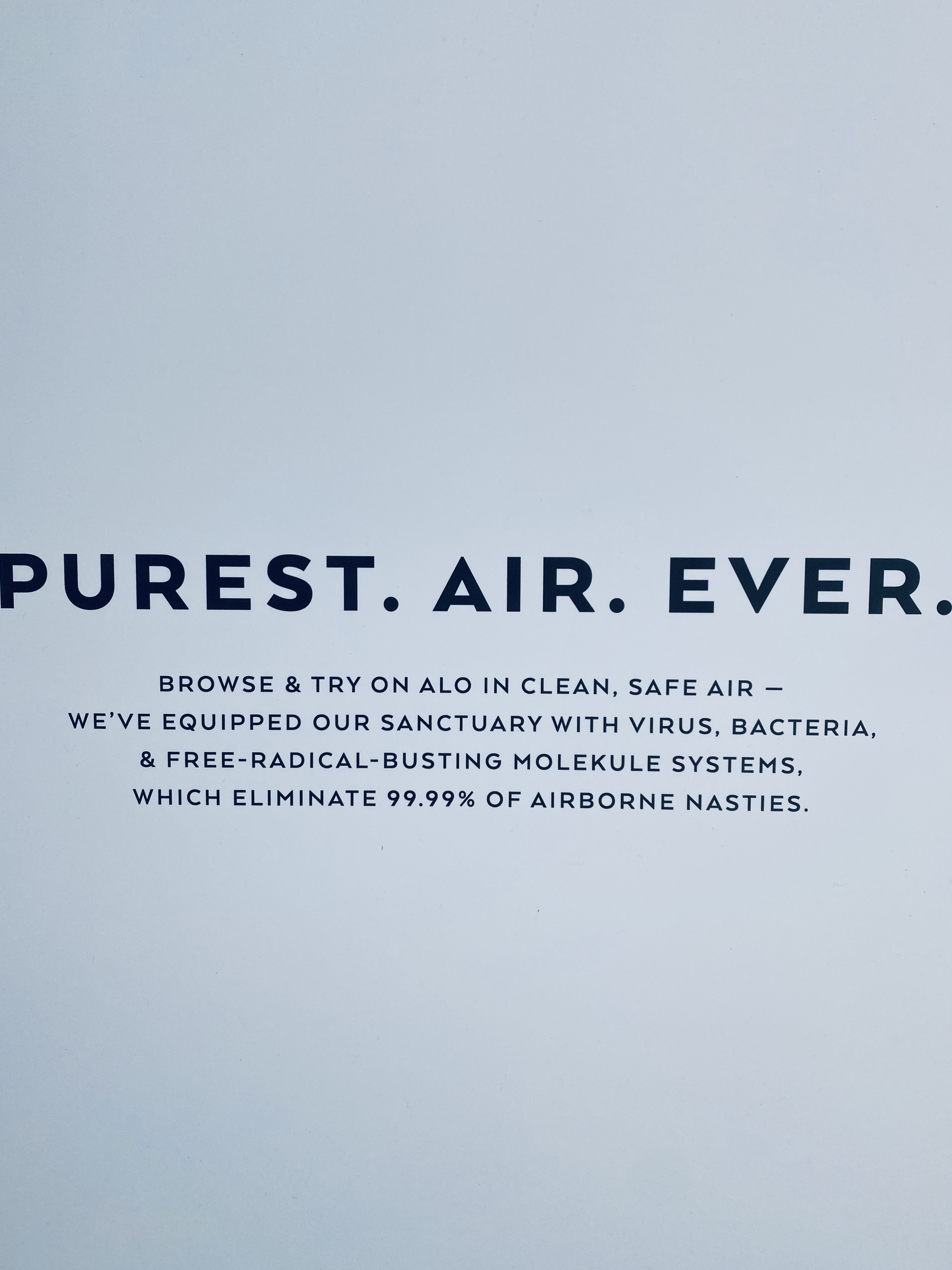 Purest Air Ever